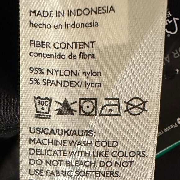 New Eddie Bauer Convertible Pant Women's Size 12 Black Adjustable Length UPF 50+ - Picture 8 of 13